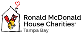 The logo for Ronald McDonald House Charities Tampa Bay, one of Arreva’s nonprofit donor management software clients.