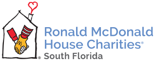 The logo for Ronald McDonald House Charities of South Florida, one of Arreva’s nonprofit donor management software clients.