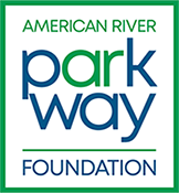 The green and blue logo for American River Parkway Foundation (ARPF), one of Arreva’s nonprofit donor management software clients.